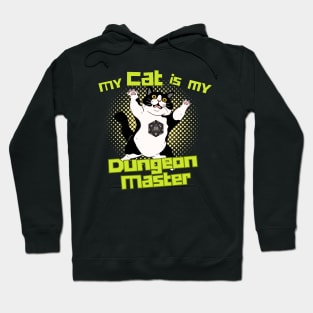 My cat is my dungeon master Hoodie